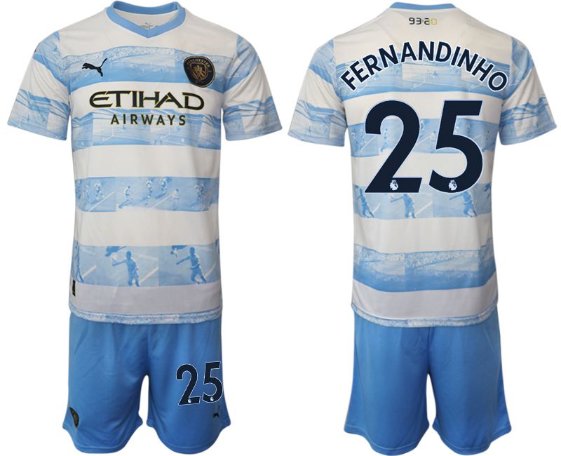 Men 2022-2023 Club Manchester City blue #25 Soccer Jersey->juventus jersey->Soccer Club Jersey